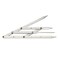 Golden Mean Calipers Stainless Steel Thrush Eyebrow Microblading Ruler Eyebrow Permanent Measure Symmetrical Tool Threepoint Positioning Balance Ruler for Makeup Ratio Measure Fibonacci Gauge Tool