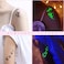 OoopsiunLuminous Butterfly Temporary Tattoos for Girls  12 Sheets Glow in The Dark Butterfly Stickers Party Favors Decorations for Kids Girls