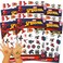 MarvelSpiderman Temporary Tattoos Party Favor Set 150 SpiderMan Temporary Tattoos