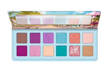 essenceWelcome to Miami Eyeshadow Palette  12 Highly Pigmented Matte  Metallic Shades  Vegan  Cruelty Free  Paraben Free