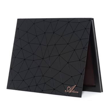 Allwon Extra Large Magnetic Palette Empty Makeup Palette for Eyeshadow Lipstick Blush Powder Diamond shape