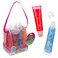 Expressions24pc Lip Gloss Set Flavored Lipgloss Squeeze Tubes with Carrying Case Lip Gloss Set Value Pack Assorted Fruit Flavored Lip Glosses KidFriendly Non Toxic Makeup