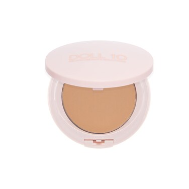 Doll 10 TCE Super Coverage Serum Powder Foundation  Lightweight Buildable Full Coverage Hydrating AntiAging Face Makeup Medium