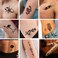 300 styles Temporary Tattoos For Adults Women Men Fake Henna Tattoos Stickers Waterproof Long Lasting Realistic Tatuajes Temporales65 Sheets