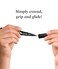 KokieRetractable Liquid Eyeliner Pointed Felt Tip Waterproof  Smudge Free Longlasting Vegan CrueltyFree