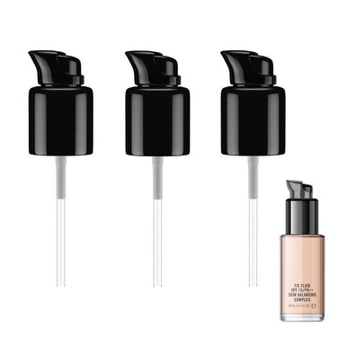 3PCS Black Replacement Foundation Pump MakeUp Cosmetic Liquid Foundation MakeUp Pump for MAC and Estee Lauder Double Wear Foundation 3PCS