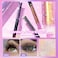 3pcs Glitter Mascara Set for Eyelashes Sparkling SilverGoldPurple Glitter Colored Mascara for Eyelashes Shiny Diamond Mascara Thickening Lengthening for Very Sparkling Eyes Makeup