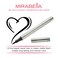 Mirabella Black Magic Marker Waterproof Liquid Eyeliner LongLasting SmudgeProof Matte Black Eyeliner with Felt BrushTip for Precise Controlled Application and Antioxidants Vitamin C and E
