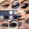 AfflanoNatural Neutral Smokey Eyeshadow Makeup Palette Pigmented and Blending Earth Pallet Eye Shadow 12 Colors From Beige Apricot to Soot and Brown Black Tone for Enigmatic Eye Makeup