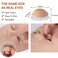 Pretty memory Lash Mannequin Head Eyelash Mannequin Head with Eyelids Silicone Mannequin Head for Makeup Practice and Lash Extension Training