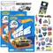 Hot Wheels Tattoos Party Favors for Kids  Hot Wheels Temporary Tattoos for Kids Bundle Includes 50 Hot Wheels Temporary Tattoos for Kids Boys Plus Door Hanger  Hot Wheels Party Supplies