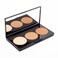 Fab Trio Contour Kit  Contour Palette Powder  Highlighter Makeup  Womens Face Makeup Kit with Contour Powder  Defining Weightless Highlighting Powder with an Angled Contour Brush