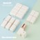 Allwon 10Pcs White Empty Lipstick Tubes DIY Lip Balm Container Square Tube
