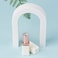 Allwon 10Pcs White Empty Lipstick Tubes DIY Lip Balm Container Square Tube