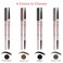 1Pack Eyebrow Pencil Brow Pen Dualends Thick  Fine Tip Retractable Waterproof Longlasting Natural Eye Brows Makeup with Eyebrow Trimmer Dark Brown