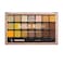 Profusion Cosmetics21 Shades Gold Rush Eyeshadow Palette and Pro Series Brush for Flawless Eye Look Get Attractive and Stunning Eye Look with Premium Makeup Kit