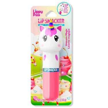 Lip Smacker Lippy Pals Unicorn Flavored Moisturizing  Smoothing Soft Shine Lip Balm Hydrating  Protecting Fun Tasty Flavors CrueltyFree  Vegan  Unicorn Magic