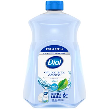 DialAntibacterial Foaming Hand Soap Refill Spring Water 52 fl oz
