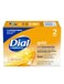 DialGold Antibacterial Deodorant Soap 2 Pack Total Net Wt 64 oz