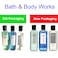 Bath and Body Works 3 Pack 2in1 Hair  Body Wash Freshwater Graphite and Ocean 10 Oz
