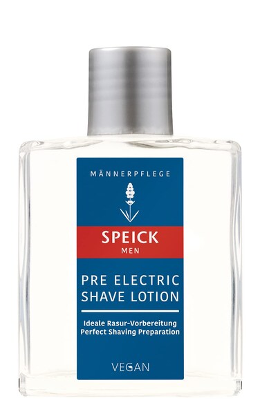 SpeickMen Pre Electric Shave Lotion with Relaxing Lavender Oil and a Blend of Essential Oils Natural Vegan Skin Care 34 Fluid Ounces