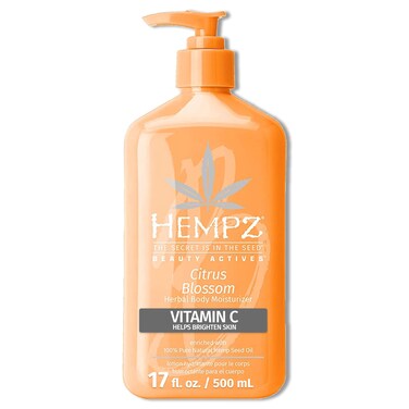 Hempz Body Lotion  Citrus Blossom Limited Edition Daily Moisturizing Cream Shea Butter Aloe Orange Extract Body Moisturizer  Skin Care Products Hemp Seed Oil  17 Fl Oz