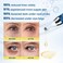 5 Caffeine and 5 Retinol Eye Serum for Dark Circles Hyaluronic Acid and Niacinamide Eye Cream anti aging under Puffy eye bags and wrinkles skin care 360 Massage Ball Roller