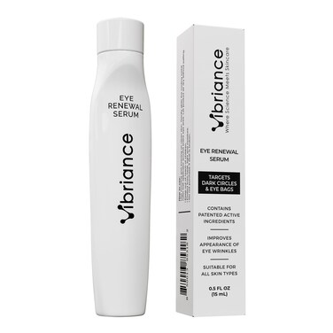 Vibriance Eye Renewal Serum  Eye Serum for Dark Circles and Puffiness Treatment  Caffeine Eye Serum for Reducing Eye Bags