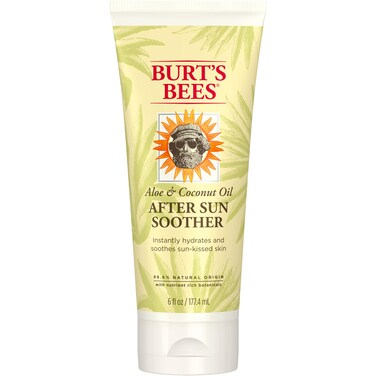 Burts BeesStocking Stuffers After Sun Lotion with Hydrating Aloe Vera  Coconut Oil  Sunburn Relief After Sun Soother Natural Origin Skin Care Christmas Gifts 6 oz