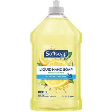 SoftsoapLiquid Hand Soap Refill Refreshing Citrus with Lemon Scent  32 Fluid Ounce