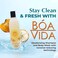 BoaVida Deodorizing Citrus Plus Elder Shampoo and Body Wash with new leakproof caps Soap Made with Persimmon to Treat the Presence of Nonenal and Remove Old Person Smell 8 oz