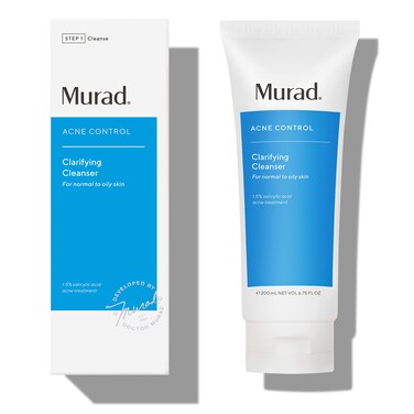 Murad Clarifying Cleanser  Acne Control Salicylic Acid  Green Tea Extract Face Wash  Exfoliating Acne Skin Care Treatment Backed by Science