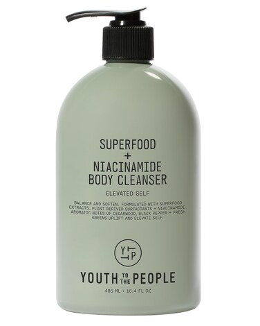 Youth To The People Superfood  Niacinamide Body Cleanser with Kale  Green Tea  Nourishing Body Wash for Soft  Smooth Skin  Replenish Moisture Barrier  Aromatic Fragrance  Vegan 164 fl oz