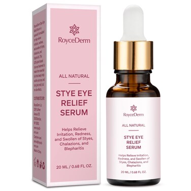 RoycedermStye Eye Treatment Serum Natural Stye Remover for Styes Chalazion and Blepharitis  Safe  Fast Relief