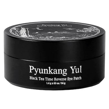 Pyunkang Yul PKY Black Tea Time Reverse Eye Patch for AntiAging Deep Nourishing with LowMolecular Collagen Dark Circles  Fine Line Care with Kombucha Korean Skincare 30 Pairs
