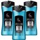 AXEBody Wash Men Sport Blast 3in1135 fl Pack of 3