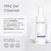 Glytone Mild Gel Cleanser  Exfoliating Face Wash for Normal to Combination Skin  With 47 Pure Glycolic Acid  Vegan  FragranceFree  67 fl oz