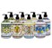 Perugia Italian Deruta Hand Soap  215 fl oz Bottles  8 pack  Lavendar Sweet Orange Lemon Verbana and Olive Thyme