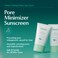 RATAPLANMinari Calming Poreless Sun Cream SPF 50 PA 169floz  Mineral Sunscreen Korean Sunscreen for Face Pore Minimizer for Face Reef Safe Broad Spectrum Korean Skincare