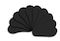 30 Pairs 60Feets Spray Tanning Feet Pads Black Disposable Sunless Airbrush Tanning Tent Foot Protection