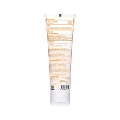 Thinkbaby Mineral Sunscreen SPF 30 Clear Zinc Oxide Baby Sunscreen 3 Fl Oz Natural Water Resistant Reef Safe Sunscreen Broad Spectrum UVAUVB Sun Screen for Sun Protection Travel Size