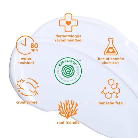 Thinkbaby Mineral Sunscreen SPF 30 Clear Zinc Oxide Baby Sunscreen 3 Fl Oz Natural Water Resistant Reef Safe Sunscreen Broad Spectrum UVAUVB Sun Screen for Sun Protection Travel Size