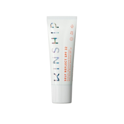KinshipSelf Reflect Probiotic Moisturizing Sunscreen SPF 30 For Face  Lightweight 100 Mineral SPF for Sensitive Skin  Sheer Zinc Oxide Sunblock  Clean  Reef Safe  Vegan 175oz