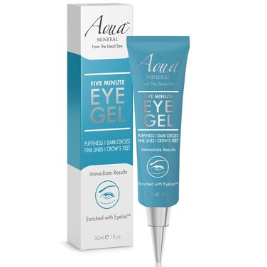 Puffy Eye GEL Instant results  Naturally rapid reduction eye gel Eliminate Wrinkles Puffiness and Bags  Hydrating Eye Gel wGreen Tea Extract by Aqua Mineral  1 oz