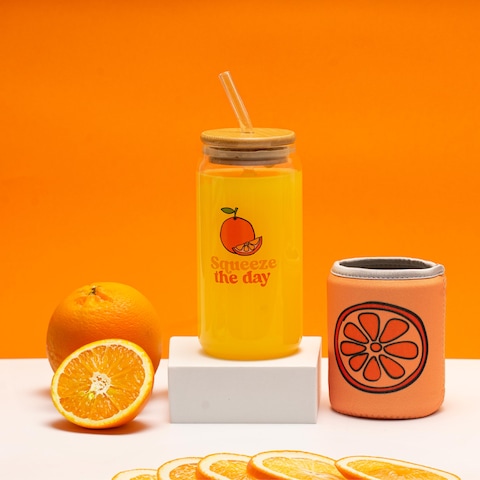 Self Care Package for Women Thinking of You Self Care Kit Orange Fruit Themed Birthday Box for Woman Get Well Soon Gift Basket for Women After Surgery Spa Gifts for Women