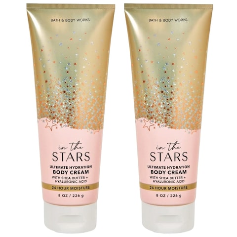 Bath and Body Works 2 Pack In The Stars Ultra Shea Body Cream 8 Oz