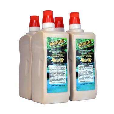 Zenex Magic Hand Soap  Industrial Hand Cleaner for Auto Mechanics  Shop Soap  Walnut Shell Scrubbers to Remove Grease Oil Ink  Paint  Moisturizing Ingredients  355 L 4 Pack