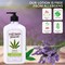 Moisturizing Body Lotion  Lavender dreams made with Natural Hemp Seed Oil For Men  Women18 Oz