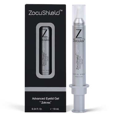 ZocuShield  Eye Gel for Dry Eyes  Puffy Eye and Eye Bags Treatment for Women and Men  10 mL  1Pk