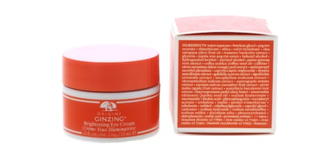 Origins Ginzing Vitamin C Eye Cream to Brighten and Depuff Warm